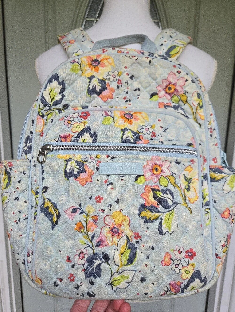 Vera Bradley Sea Air Floral Mini Backpack
